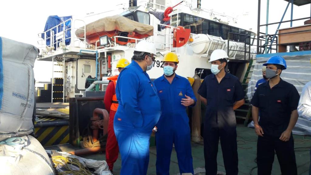 Reconstruction and renovation project of Doroud oil field platforms in Kharg district